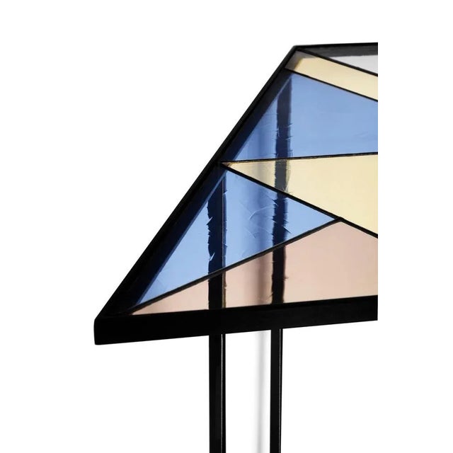 Staded Glass Coffee Table by Serena Confalonieri For Sale - Image 4 of 10