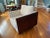 Mid-Century Modern Mid-Century Modern Case Walnut and Chenille Armchair For Sale - Image 3 of 11