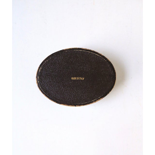 Italian Leather Jewelry Box For Sale - Image 13 of 13