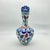Ceramic Handmade Ceramic Iznik Bottle Vase with Lid Red Tulip and Geometric Pattern For Sale - Image 7 of 9