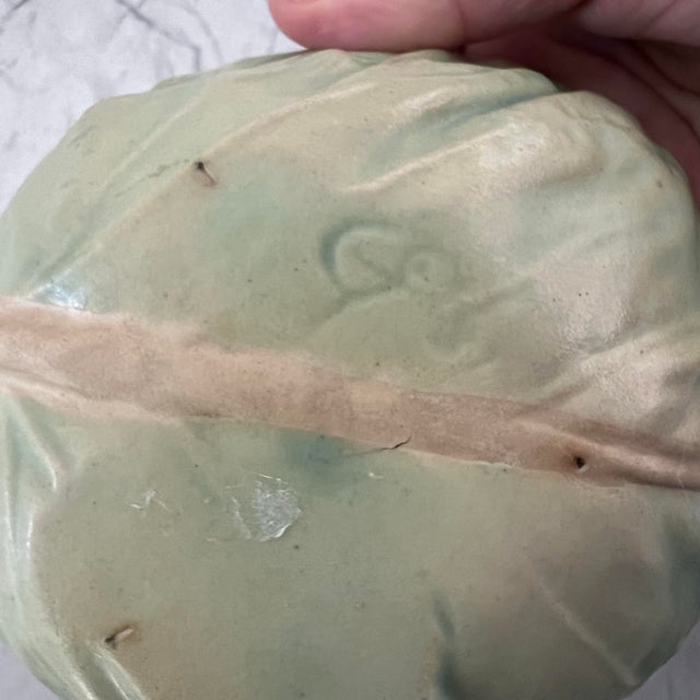 Rustic European Patricia Garrett Cabbage Bowl For Sale - Image 3 of 8