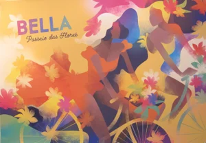 2018 Contemporary Danish Travel Poster - Bella