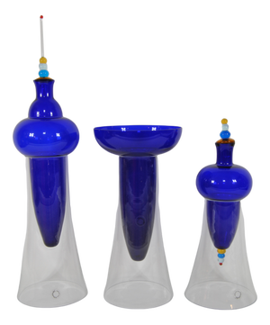 Triptych Vases by Carlo Nason, Italy, 1990, Set of 3