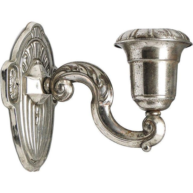 Antique Art Nouveau Wall Lamp, 1890s For Sale - Image 10 of 10