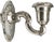 Antique Art Nouveau Wall Lamp, 1890s For Sale - Image 10 of 10