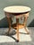 Late 20th Century Vintage Hand Carved Swag and Tassel Side Table For Sale - Image 5 of 6