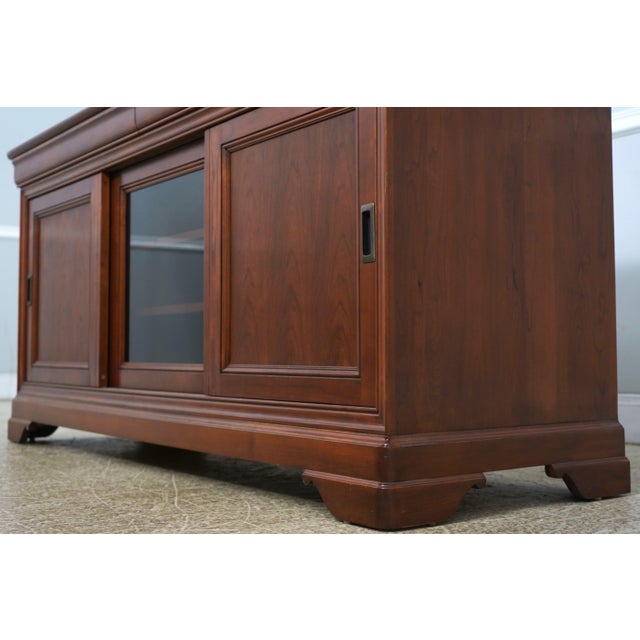 Stickley 21st Century Cherry Media Console For Sale - Image 9 of 18