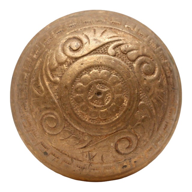 Antique Ireland Bronze Passage Door Knob For Sale