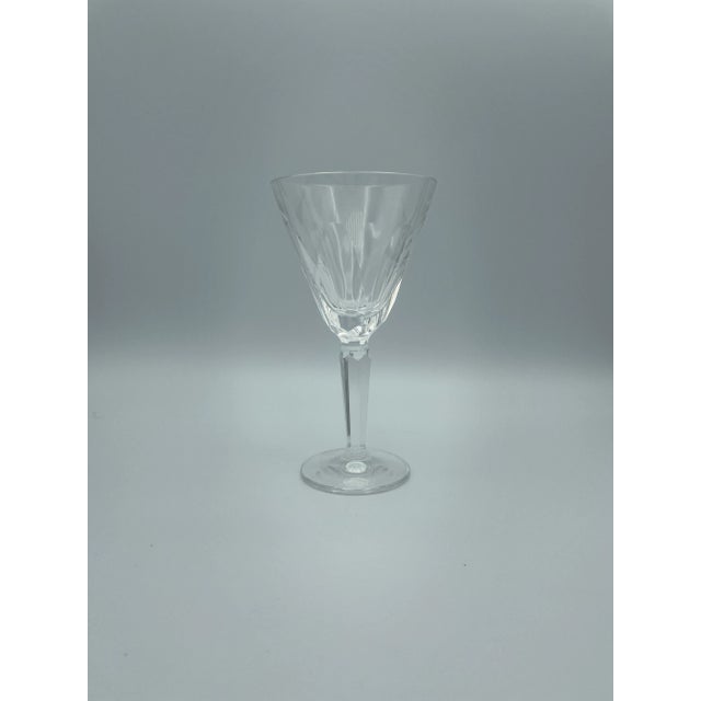 Glass Waterford Sheila Claret Wine Glass For Sale - Image 7 of 7