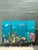 Cerulean Vintage Monumental Paul Youngblood Original Undersea Oil Tryptic on Canvas For Sale - Image 8 of 12