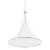 Mitzi Madelyn 1-Light Large Pendant, Polished Nickel For Sale