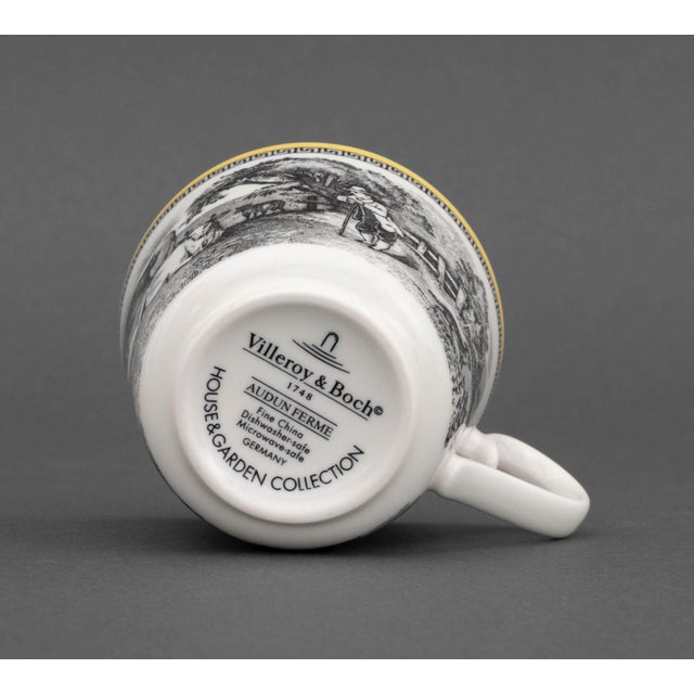 Villeroy and Boch House and Garden Collection Porcelain Assembled Partial Service Set For Sale - Image 13 of 18
