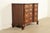 English Councill Furniture Georgian Carved Solid Mahogany Block Front Chest of Drawers For Sale - Image 3 of 13