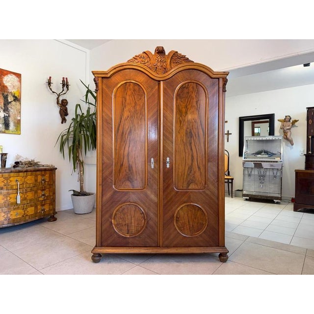 Viennese Wardrobe in Pine For Sale - Image 4 of 16