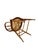 Brown Late 19th Century Victorian Oak Barrel Back Armchair With Cane Seat For Sale - Image 8 of 8
