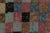 Textile Vintage Midcentury Diamond Pattern Pink and Blue Wool Rug by Rug & Kilim For Sale - Image 7 of 8