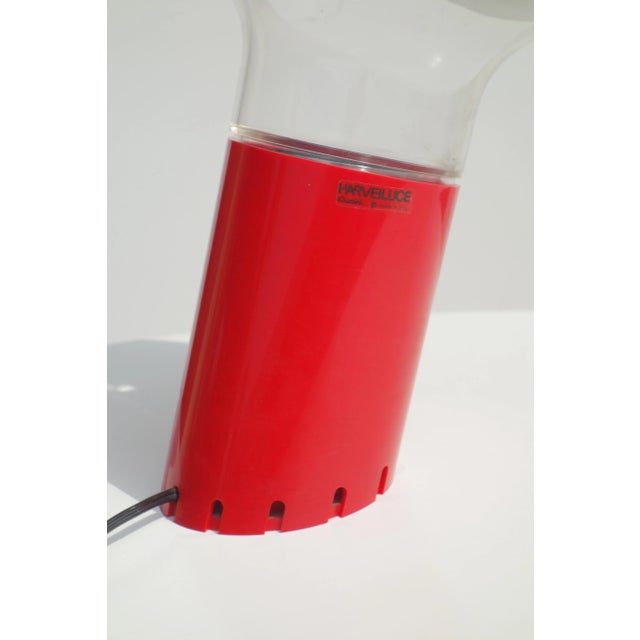 1970s Nitia Table Lamp by Rodolfo Bonetto for Guzzini, Italy, 1970s For Sale - Image 5 of 6