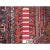 1960 7'10"x11'4" Toreader Red Hand Knotted Cleaned Evenly Worn Vintage Oriental Rug For Sale - Image 11 of 12