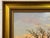Realism Vintage Rural Landscape Snow Scene "Winter Cold, Farm Idyll" by German Artist 1970 Circa For Sale - Image 3 of 15