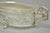 Vintage Italian Regency Silver Plated Dolphin Handle Glass Candy Dish Jardiniere For Sale - Image 11 of 16