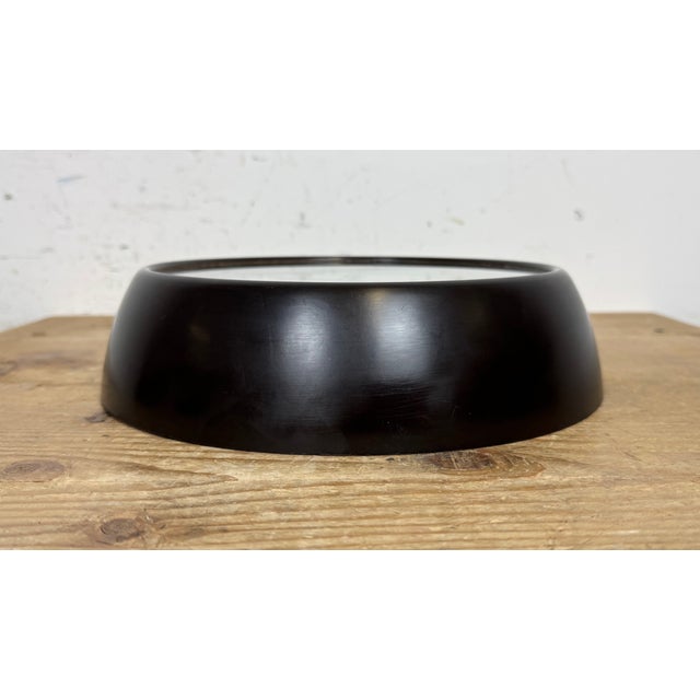 Brown Vintage Brown Bakelite Wall Clock by Gents of Leicester, 1950s For Sale - Image 8 of 17