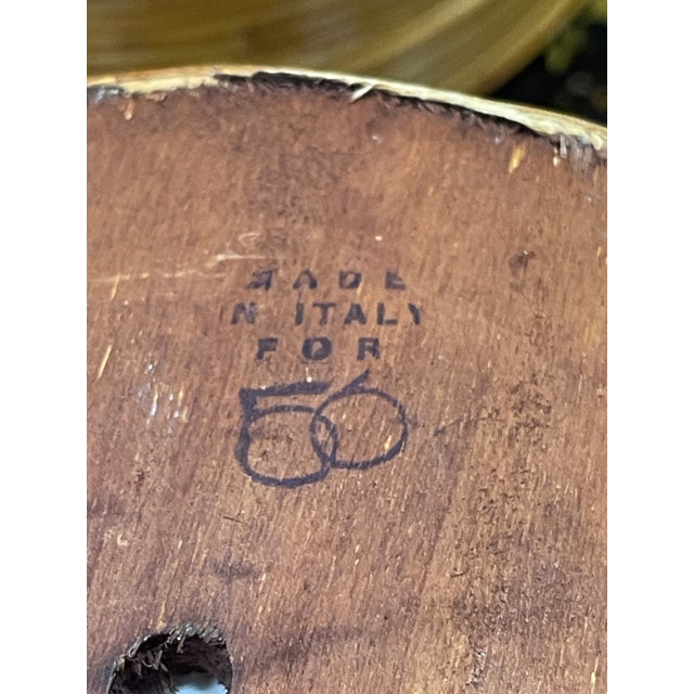 Decorative Nestin Basket in Pencil Bamboo Italy, 1960s For Sale - Image 10 of 12