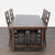 Pottery Barn Pottery Barn Benchwright Rustic Wood Extendable Dining Table With 4 Wynn Chairs For Sale - Image 4 of 14