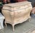 Blush French Louis XV Style Pink Blush & Silver Gilt Serpentine Bombay Chest / Commode For Sale - Image 8 of 8