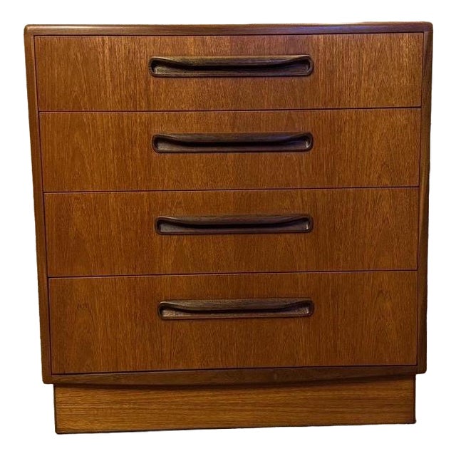 Vintage Scandinavian Teak Chest of Drawers from G-Plan, 1960s For Sale
