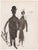 Marcel Gromaire (1882-1971) Woman in Blue (front) and Figures in the Street (back) Two Original Lithographs Year: 1953...