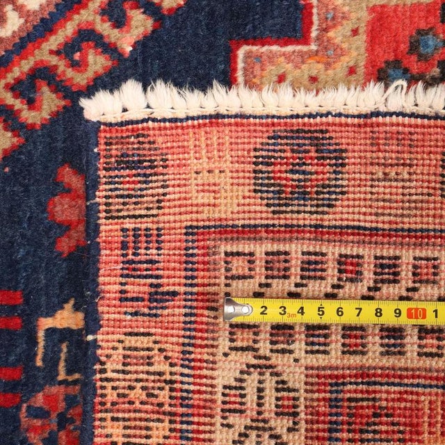 Purple Middle Easter Afshary Rug For Sale - Image 8 of 9