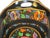 Tray Hand painted Paper mache Tole-Ware 1900-1940, Directoire Multi-Col For Sale - Image 10 of 12