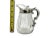 1890s American Antique Victorian "Brilliant" Hand Cut Crystal & Sterling Silver Mounted Maple Syrup Pitcher For Sale - Image 11 of 12