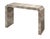 Grounded Console Table, Sand Grey Veneer For Sale