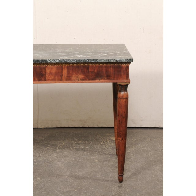 Early 19th C. French Marble Top Console For Sale - Image 12 of 12