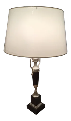 Wood & Metal Table Lamp