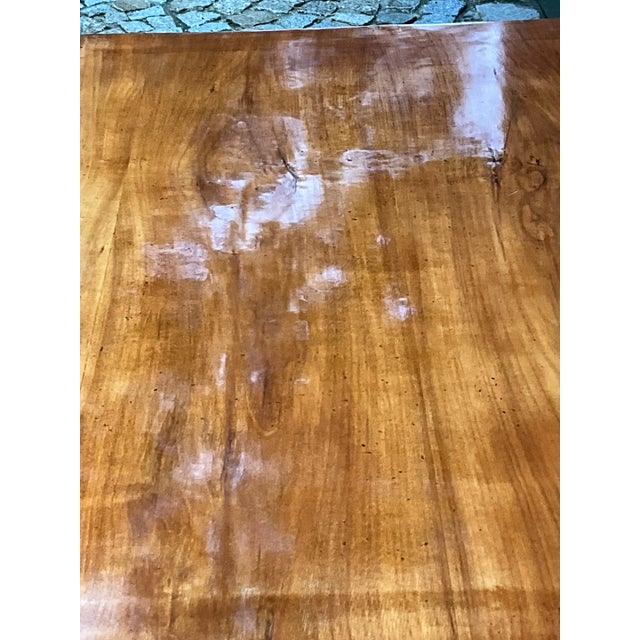 Biedermeier Lyra Writing Desk in Cherrywood, 1830 For Sale - Image 18 of 18
