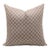 Fabdivine Handcrafted Block Print Cushion Cover 18x18 Inch Linen Blend- Rajputana Jaal For Sale