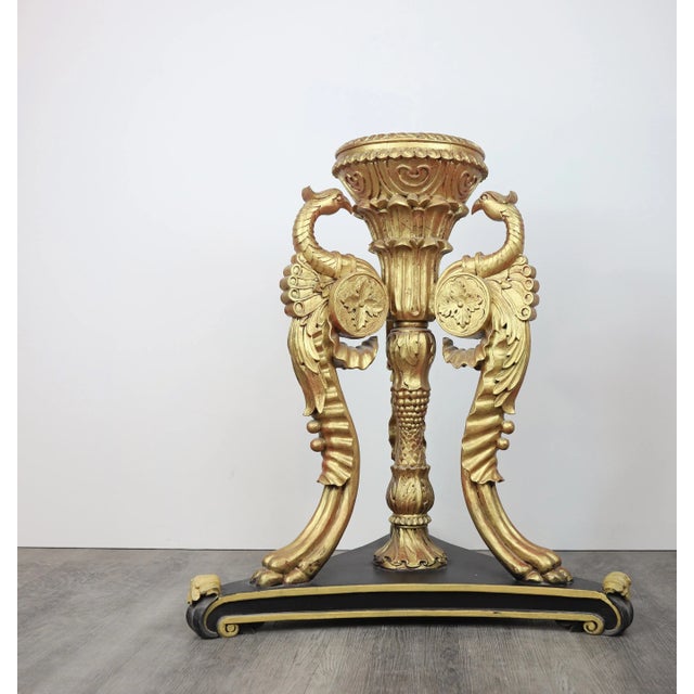 A Pair of 20th Baroque Tripod Vases For Sale In New York - Image 6 of 10