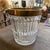 1970s Modern Silver Plated and Heavy Engraved Crystal French Wine Cooler For Sale - Image 13 of 16