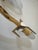 Arlus Vintage Bronze-Gold Three-Light Wall Sconces from Arlus, 1960s, Set of 2 For Sale - Image 4 of 18