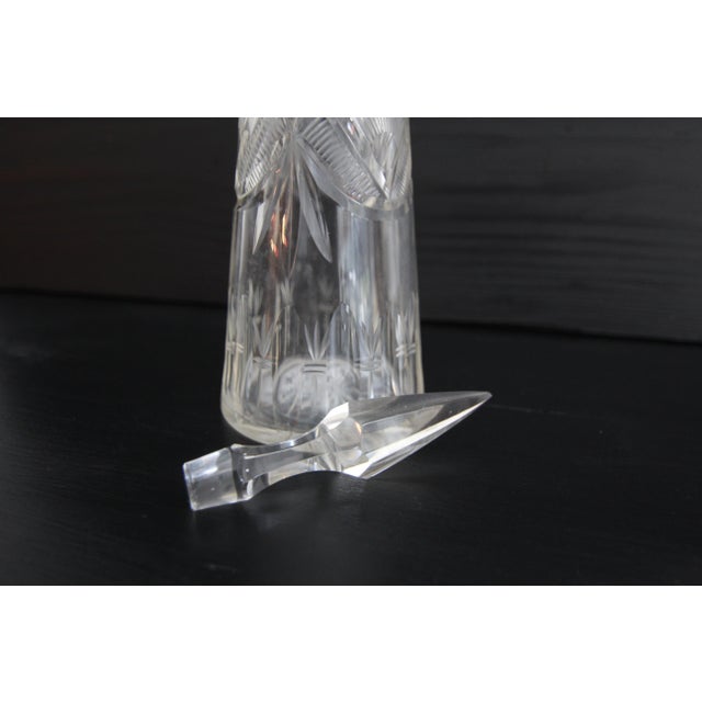 20th Century Crystal Glass Carafe, 1960s For Sale - Image 3 of 8