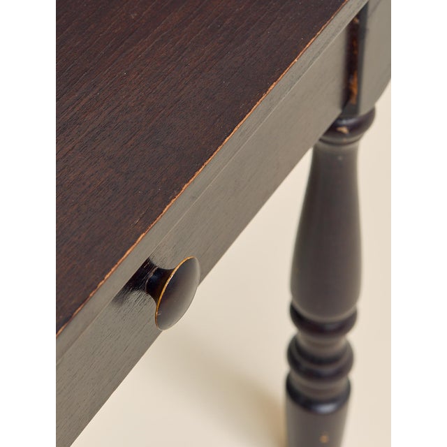 The Vintage Pair of Swedish Painted Pine Nighstands, 1950s For Sale - Image 13 of 15