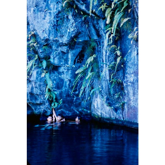 Hawaiian Scenes by Toni Frissell Boys in a waterfall, Hawaii, 1957. (Photo by Toni Frissell) 20x16" inches / 50x40cm paper...