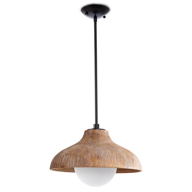 Brown Regina Andrew Surfside Wood Pendant, Natural For Sale - Image 8 of 8