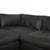 Animal Skin Courage Leather Chrome Corner Sofa in Grey Anthracite with Manual Function by Ewald Schillig For Sale - Image 7 of 18