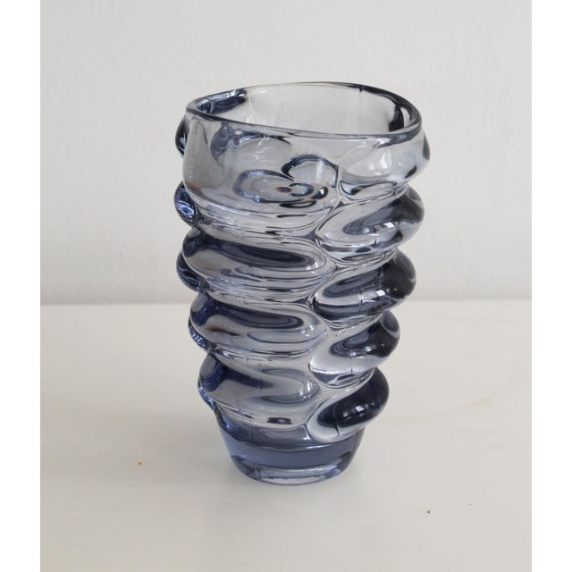 This is an original flower vase designed by Czech artist Vladislav Urban (1937-2022) and produced by Hermanova Hut...