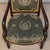 Oxblood Red Pair 19th Century French Empire Period Mahogany Armchairs ~ Fauteuils For Sale - Image 8 of 17