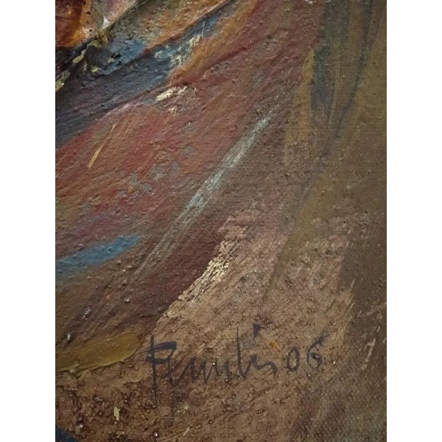 2000 - 2009 Agusti Penades, Composition, 2006, Painting on Canvas For Sale - Image 5 of 8