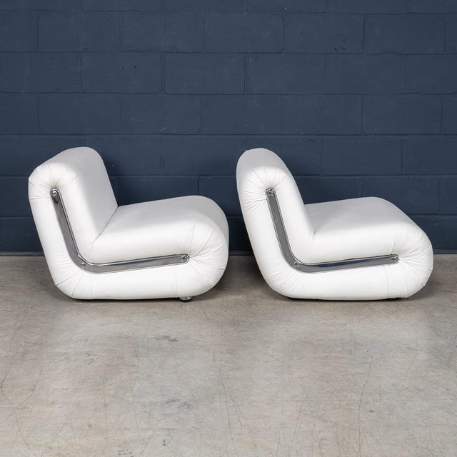 Italian Boomerang Lounge Chairs by Rodolfo Bonetto for B-Line, Set of 2 For Sale - Image 6 of 18